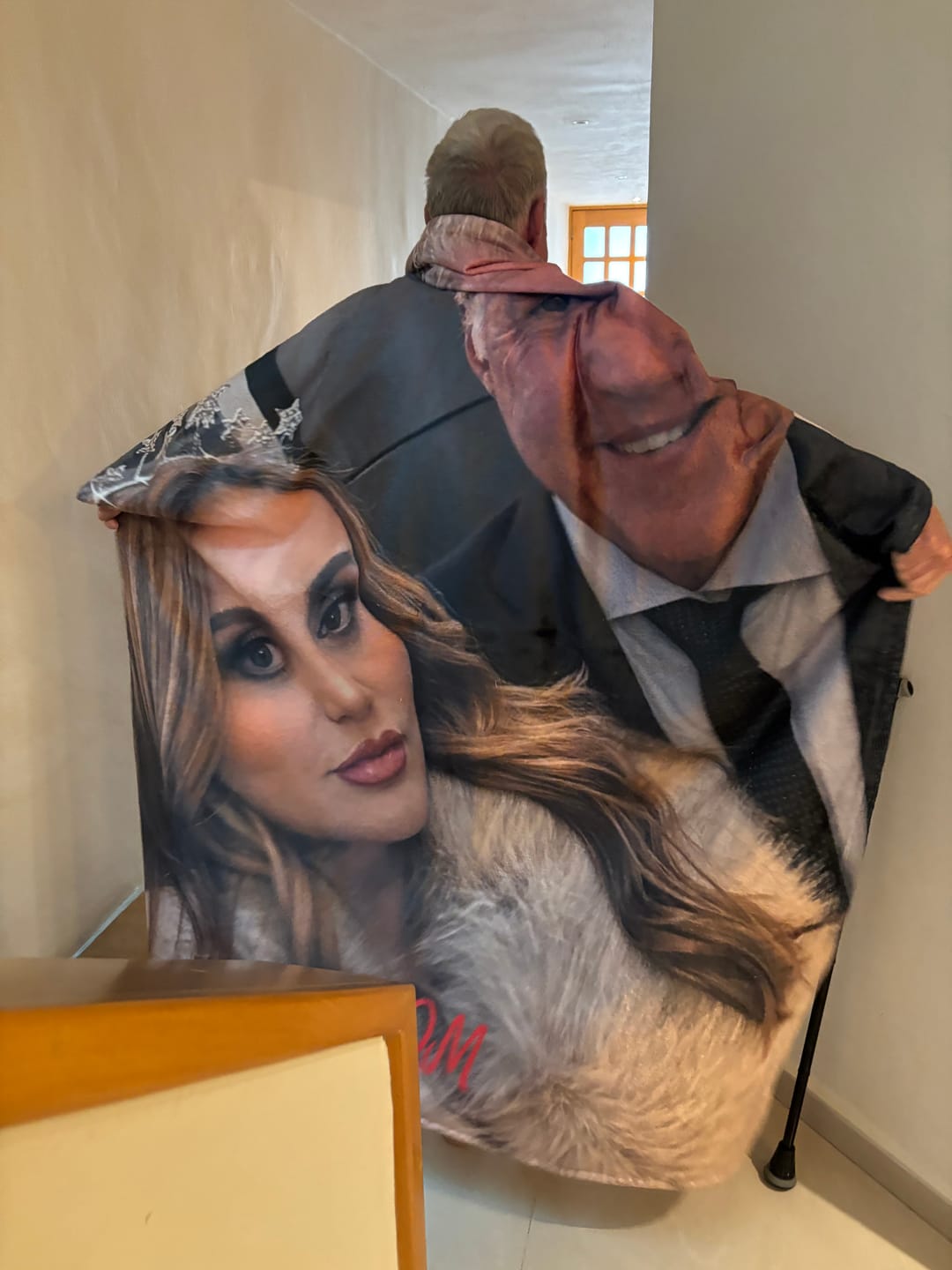 Customer photo review of Cobija frazada personalizable