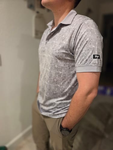 Customer photo review of Moose Track's Men's Polo