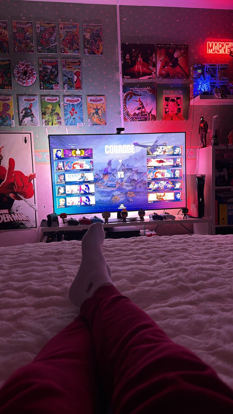 Customer photo review of Lit coffre avec tissu tendance RUBIS