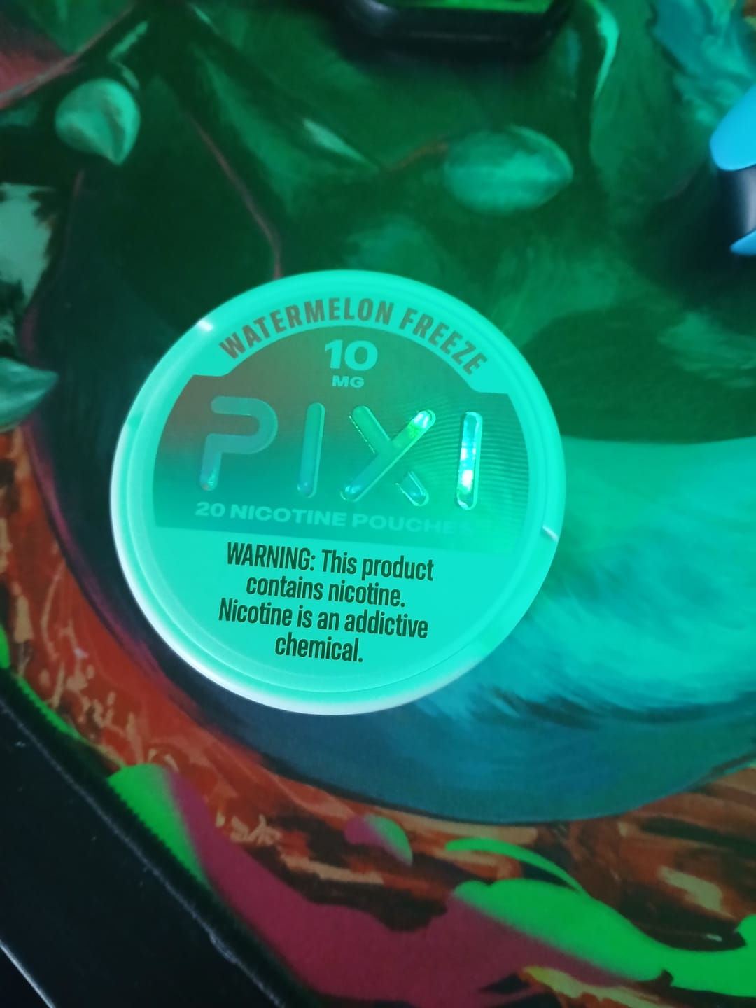 Customer photo review of PIXI Nicotine Pouches