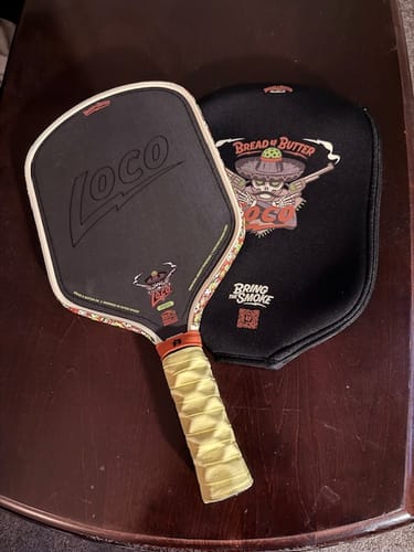 Customer photo review of (PRE-ORDER - SHIPPING BETWEEN 1/26/26 and 1/30/26) The Loco 16mm Pickleball Paddle- Hybrid