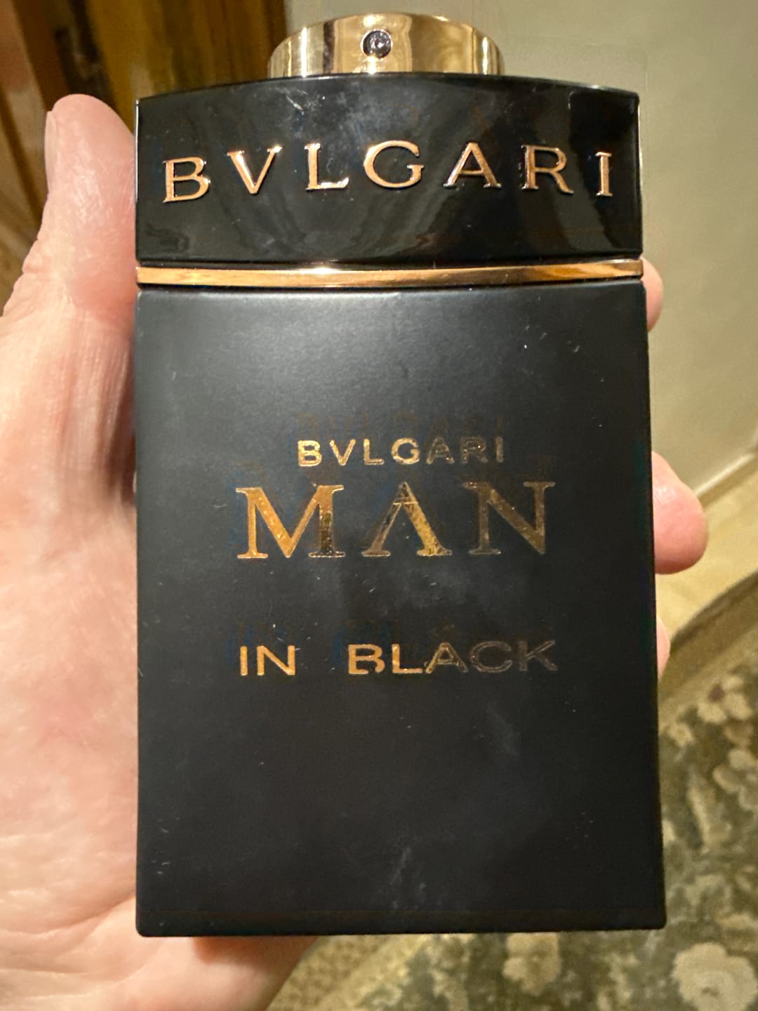 Customer photo review of Bvlgari Man In Black Bvlgari للرجال