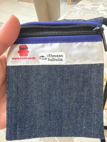 Customer photo review of Stick-In clothing labels