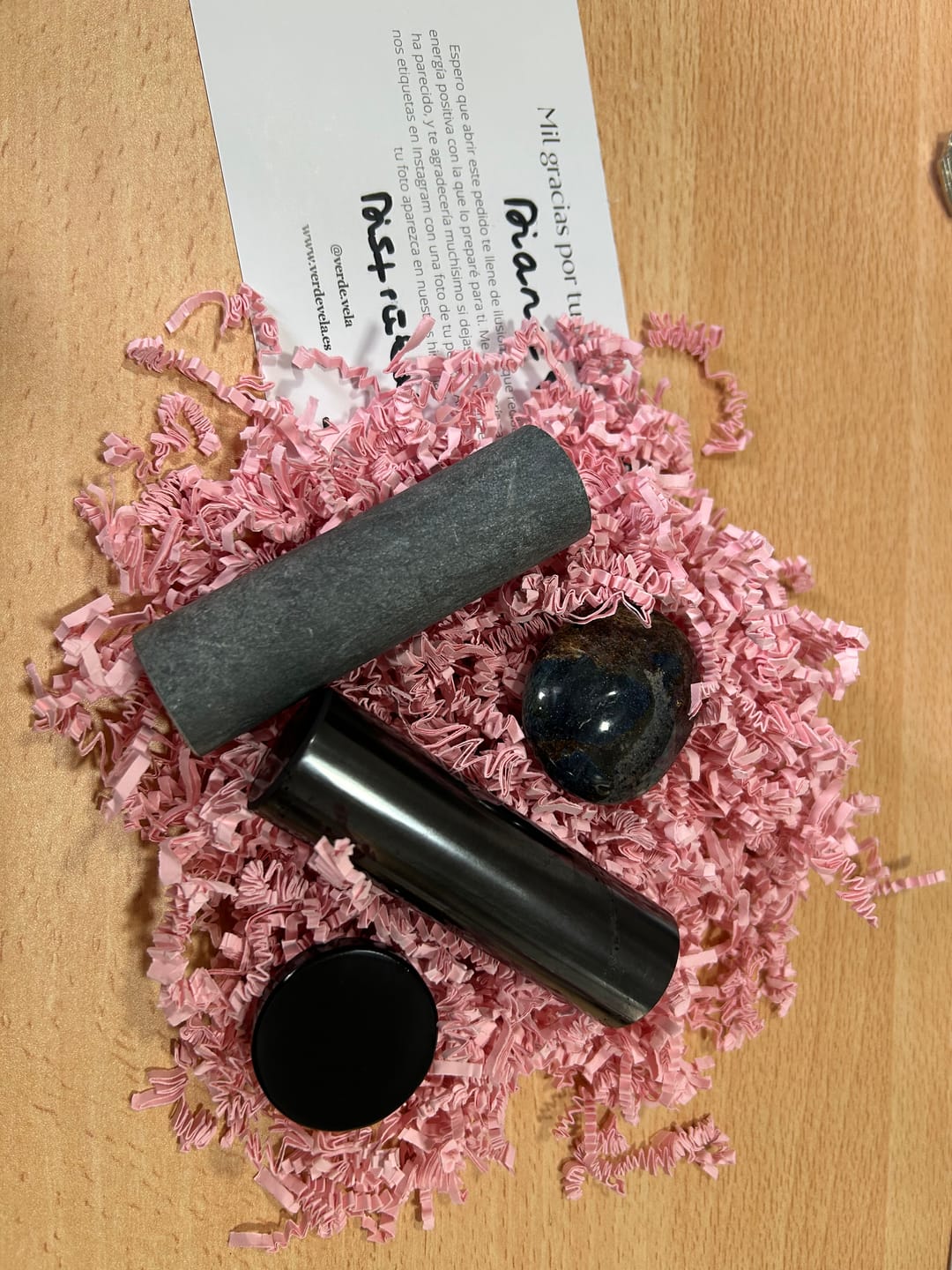 Customer photo review of Espejo de obsidiana | Adivinación