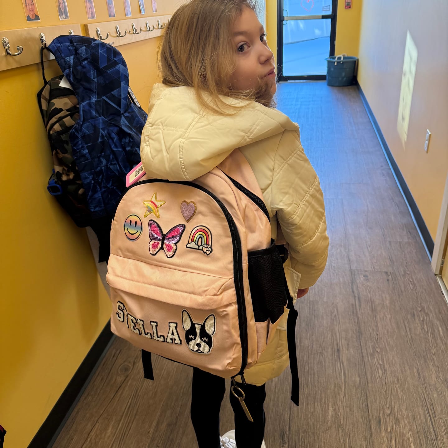 Customer photo review of Recycled Backpack