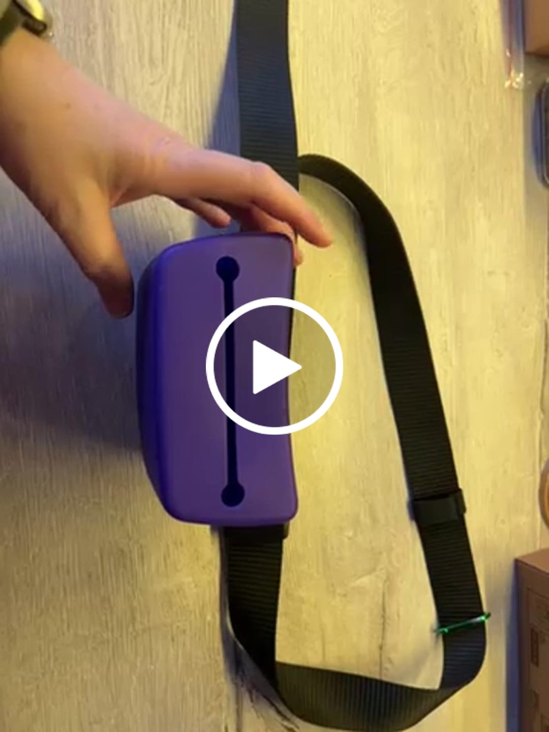Customer video review of PRE ORDER Purple Original Trainer's Pouch