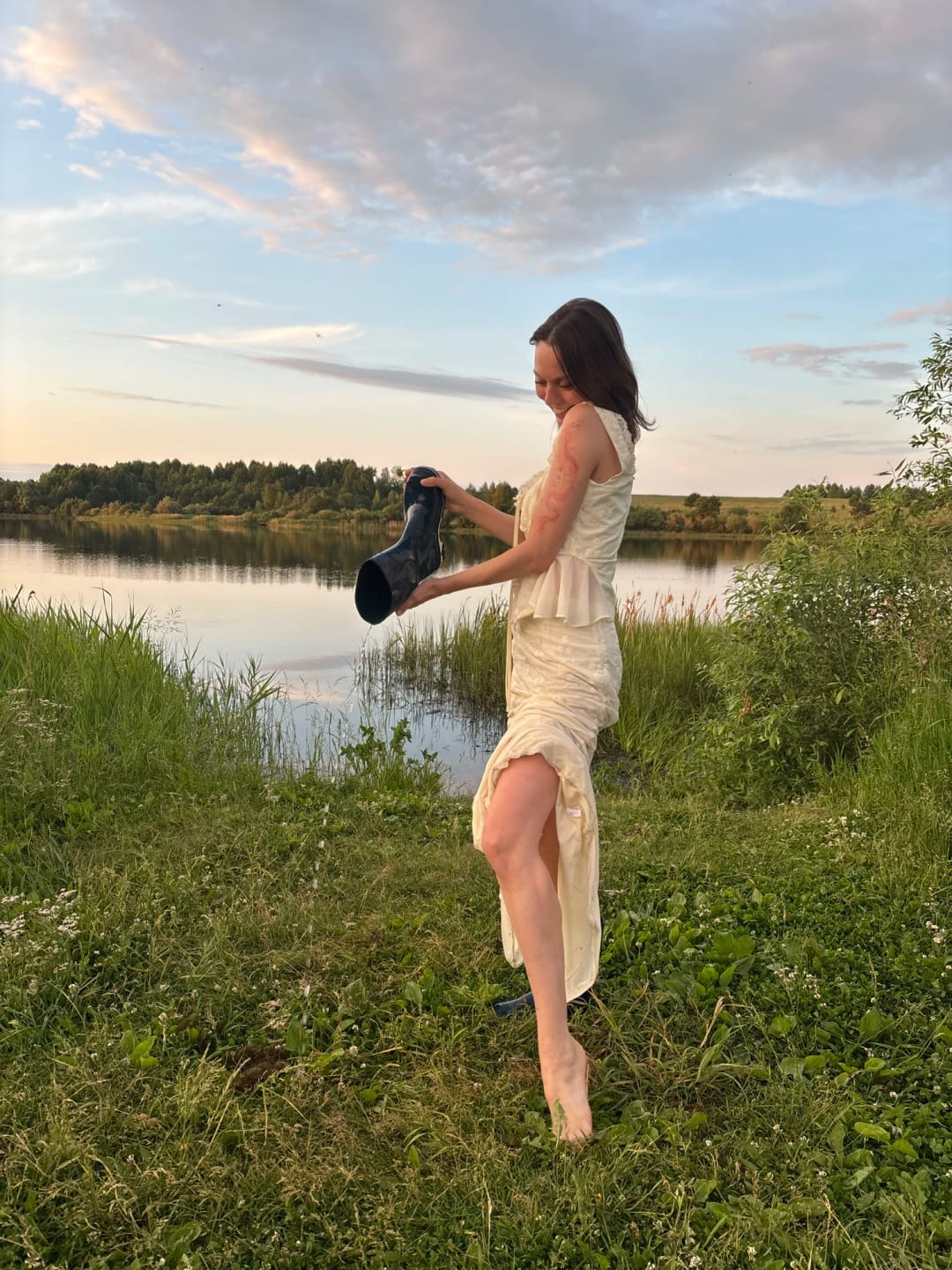 Customer photo review of Esther Mermaid Skirt Set