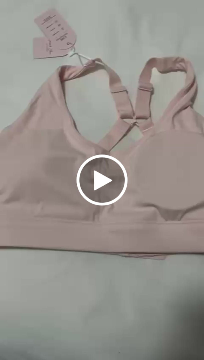 Customer video review of All Day Workout High Impact Bra