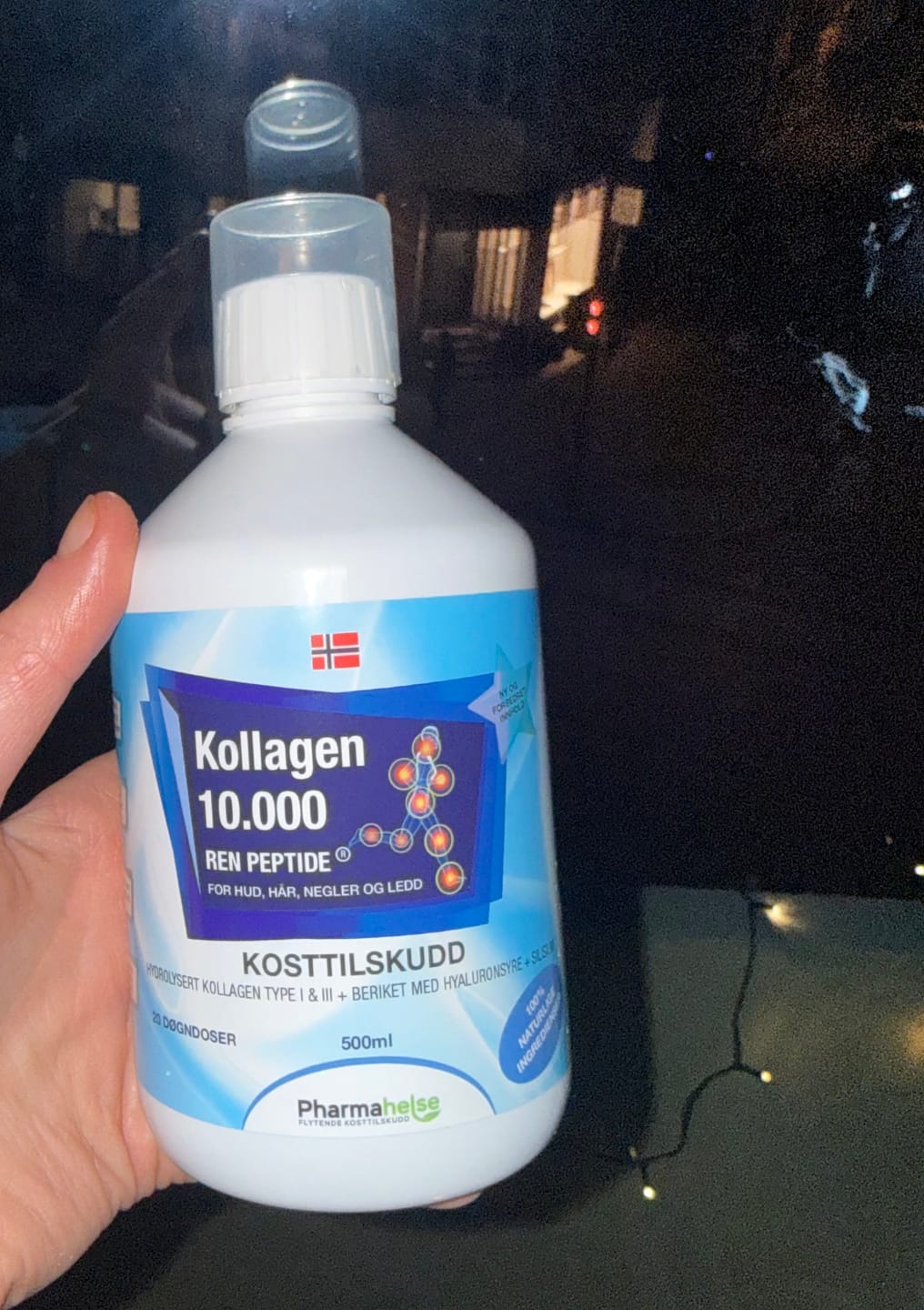 Customer photo review of Kollagen 10 000 Ren Peptide