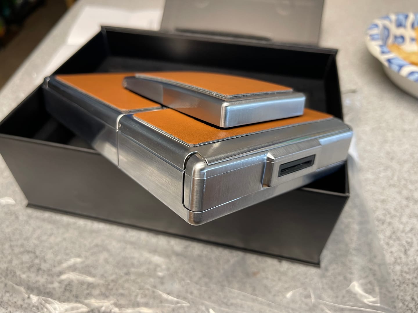 Customer photo review of Polaroid SX-70 Original Chrome Instant Camera