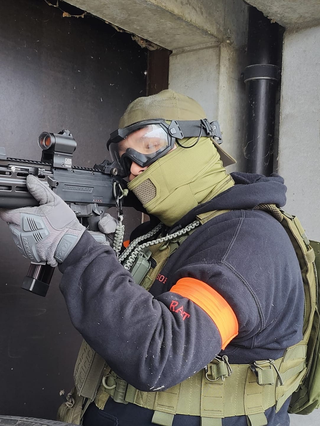 Customer photo review of Fullface Warrior