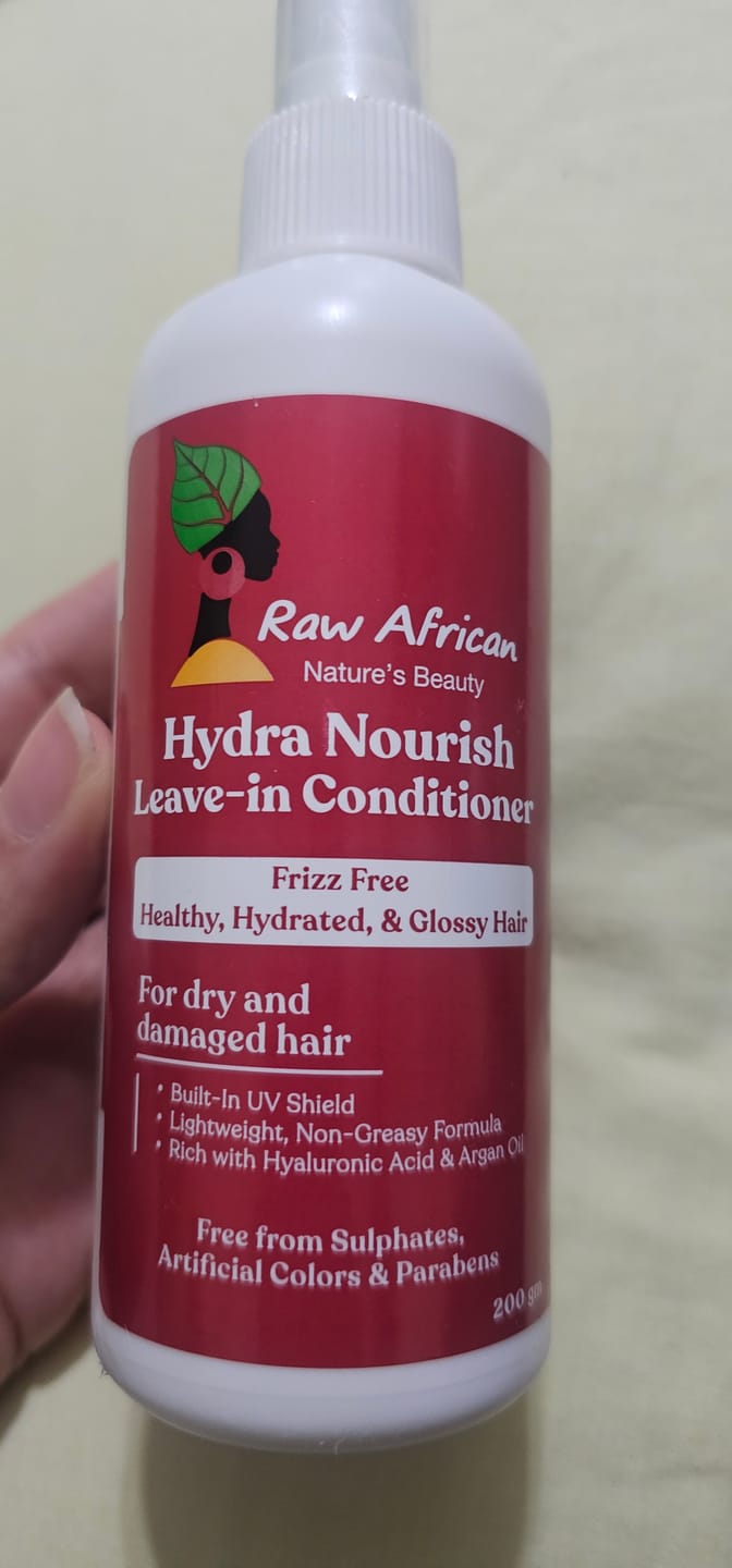 Customer photo review of Hydra Nourish Leave‑In Conditioner