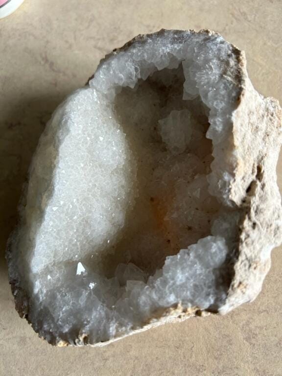 Customer photo review of Géode de quartz