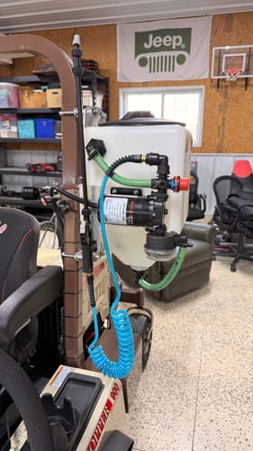 Customer photo review of GCI Turf Spot Buddy 5 Gallon Sprayer