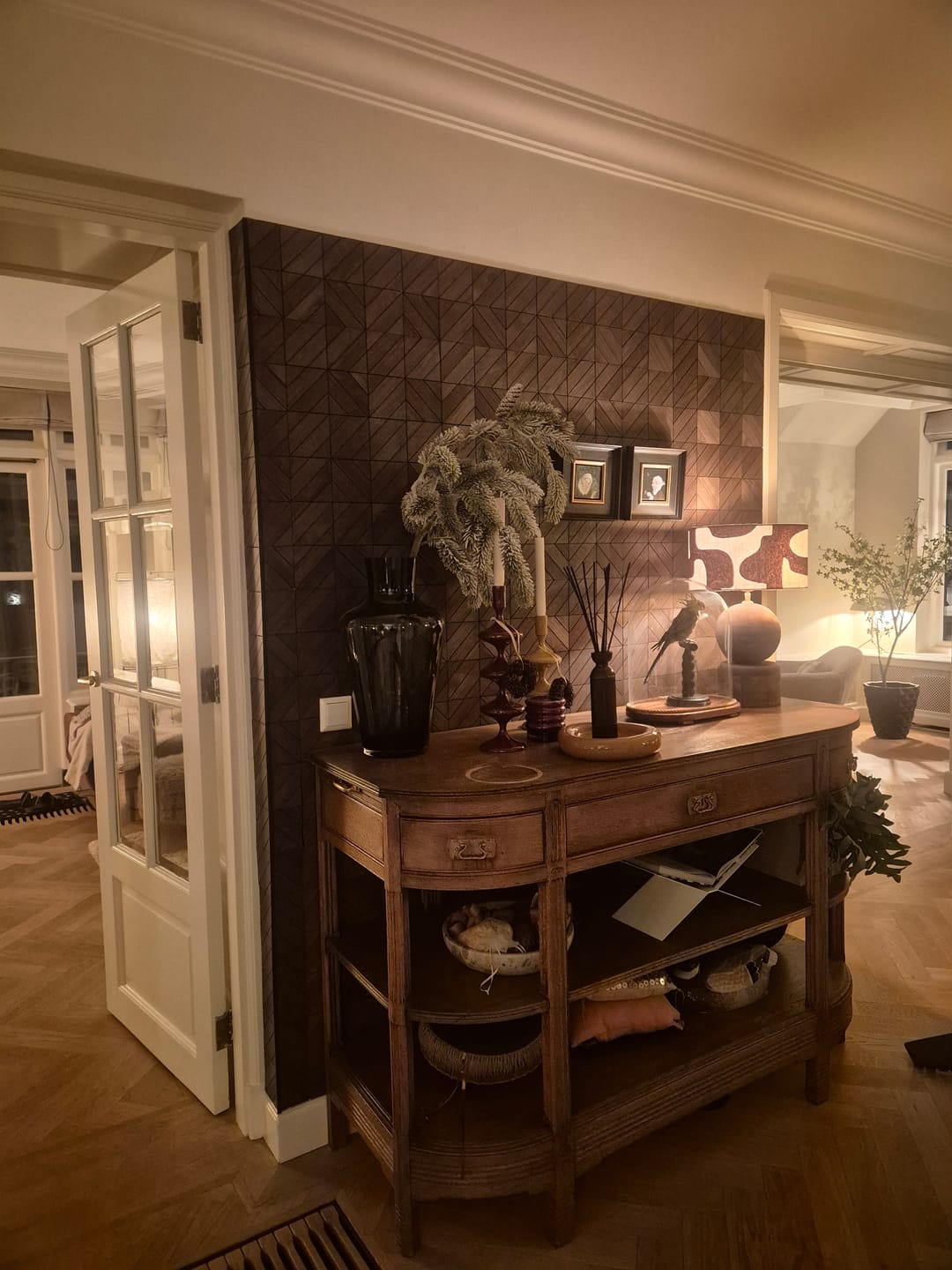 Customer photo review of Decopanel Clover - Brown - 60cmx60cm