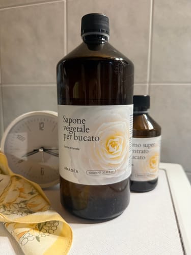 Customer photo review of Sapone Vegetale per Bucato Cotone di Camelia