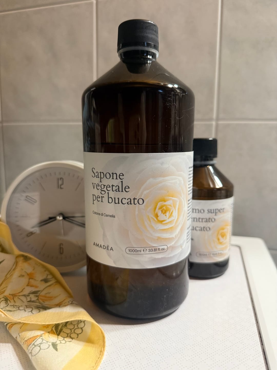 Customer photo review of Sapone Vegetale per Bucato Cotone di Camelia