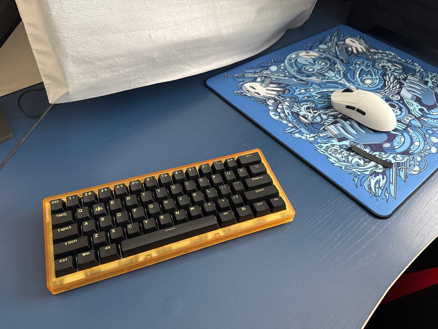 Customer photo review of Wraith W60 [BBL Edition] Klavye (Manyetik Switch / HE)