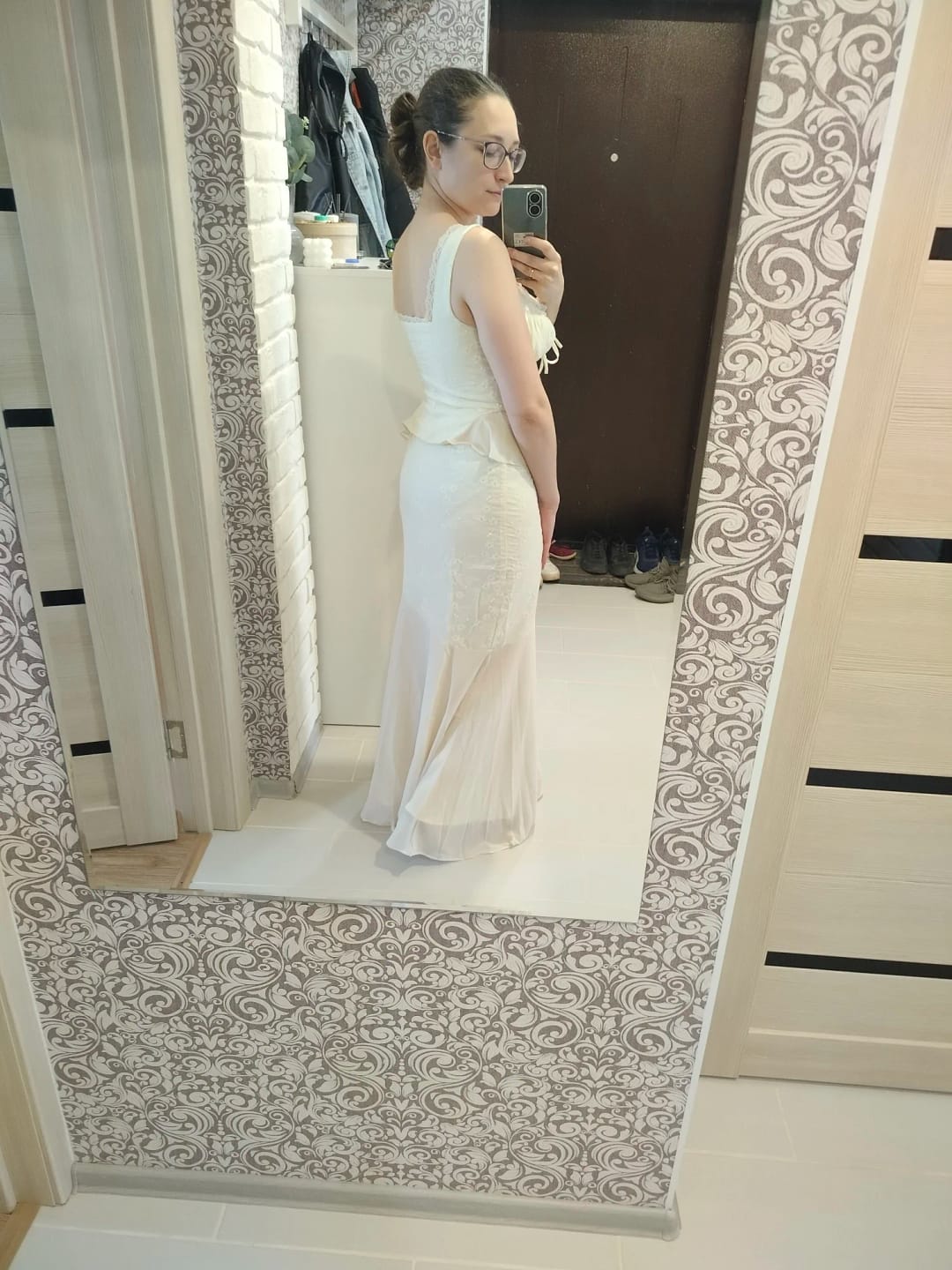 Customer photo review of Esther Mermaid Skirt Set