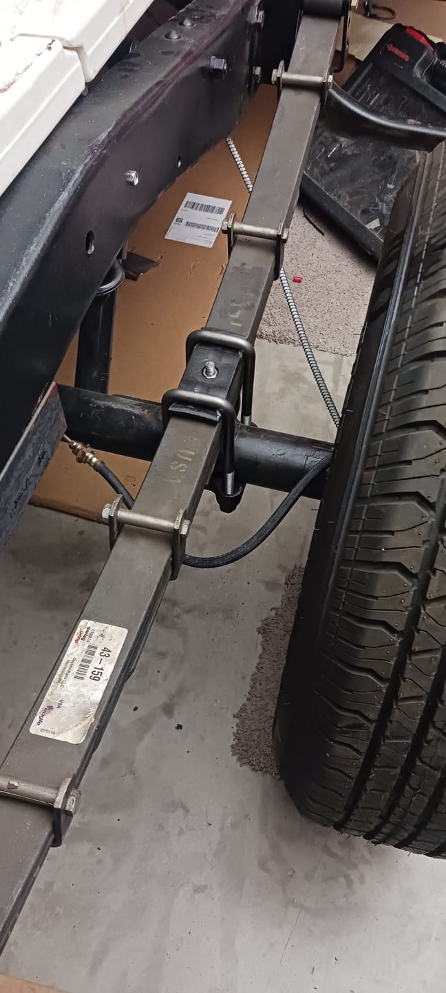 Customer photo review of 1/2 Inch Diameter U-Bolts - Square