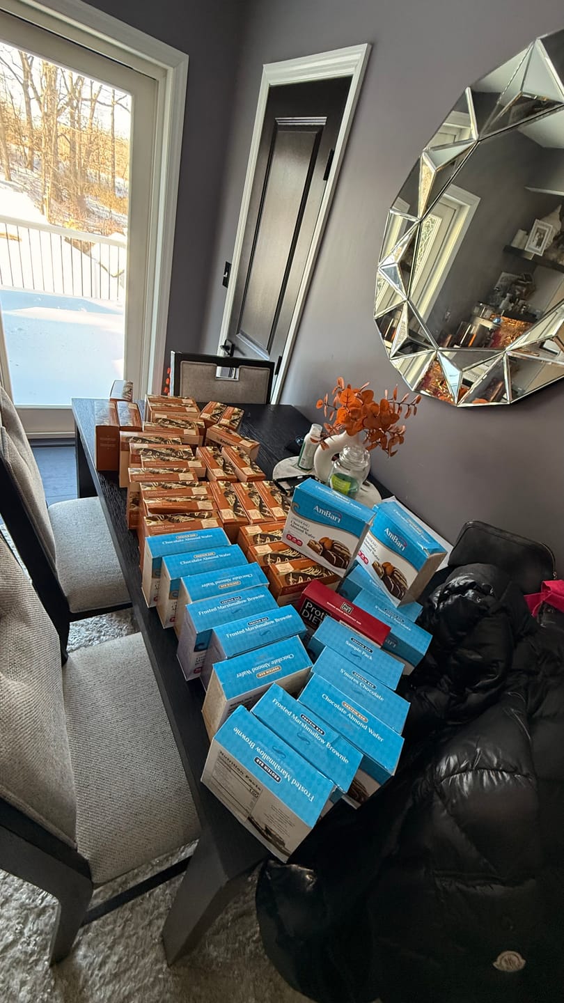 Customer photo review of Chocolate Caramel Wafer Bars