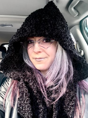 Customer photo review of Batty Eyeglasses