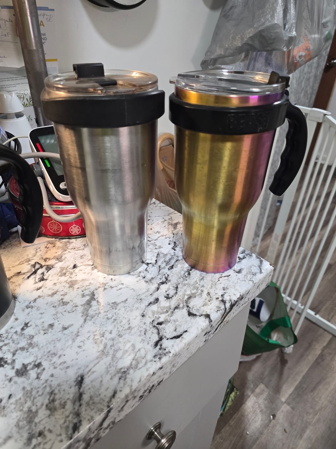 Customer photo review of BEAST Stainless Steel Double Wall Insulated