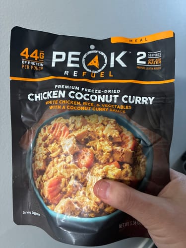 Customer photo review of Chicken Coconut Curry