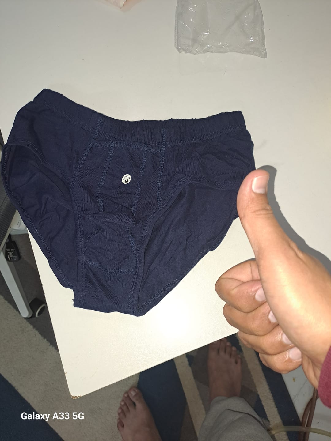 Customer photo review of Astronut Men's Boxer Shorts With Geni-Tech Pouch