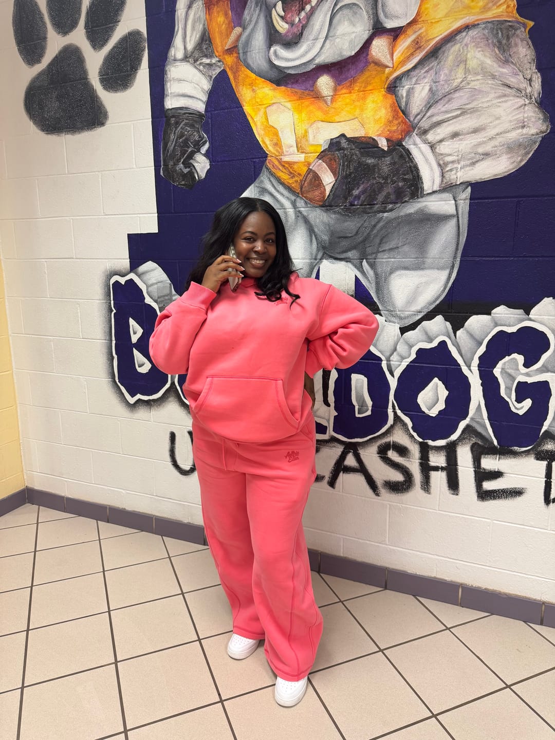 Customer photo review of Soufflé Baggy Hoodie Sets