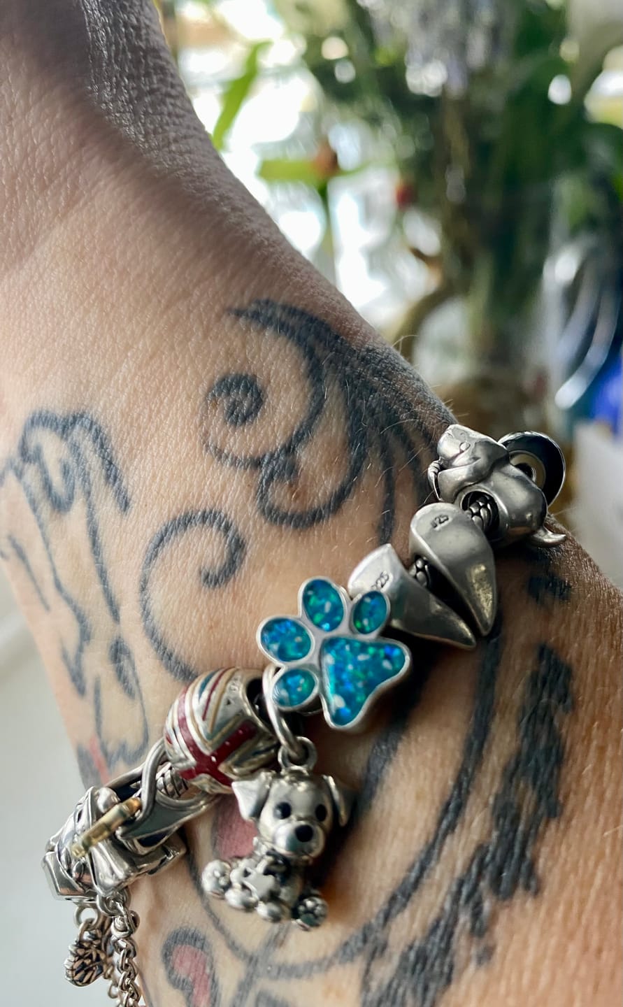 Customer photo review of Little Pawprint Charm