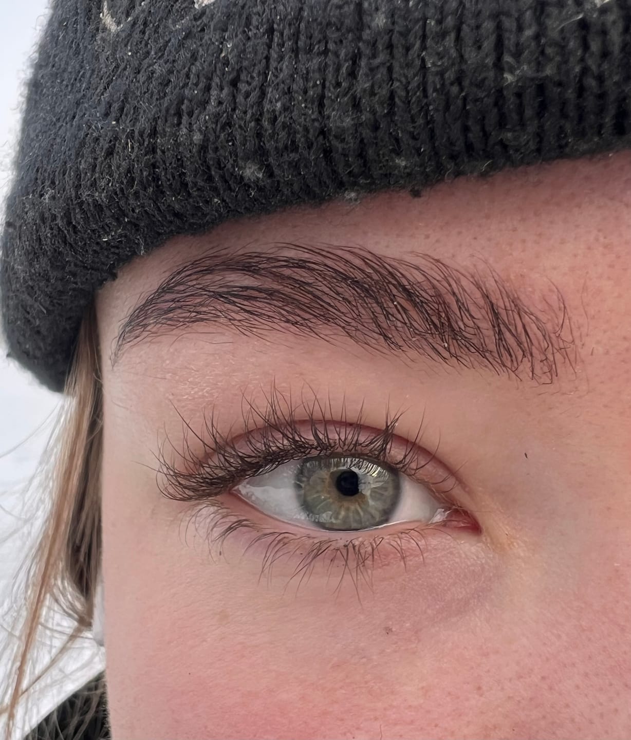 Customer photo review of Lash Serum | INTENSE