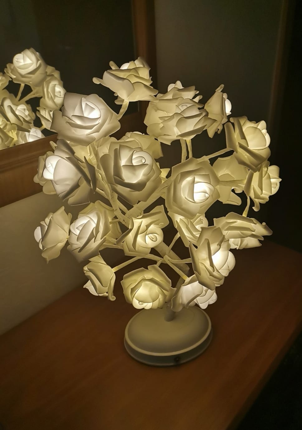 Customer photo review of Bäumlein® - mit 32 LED Rosen
