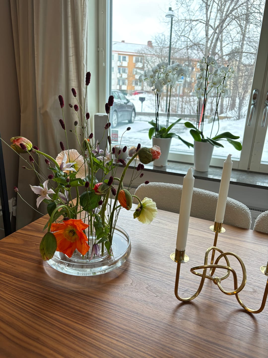 Customer photo review of Kenzan Ring 150 mm Acrylic Flower Frog