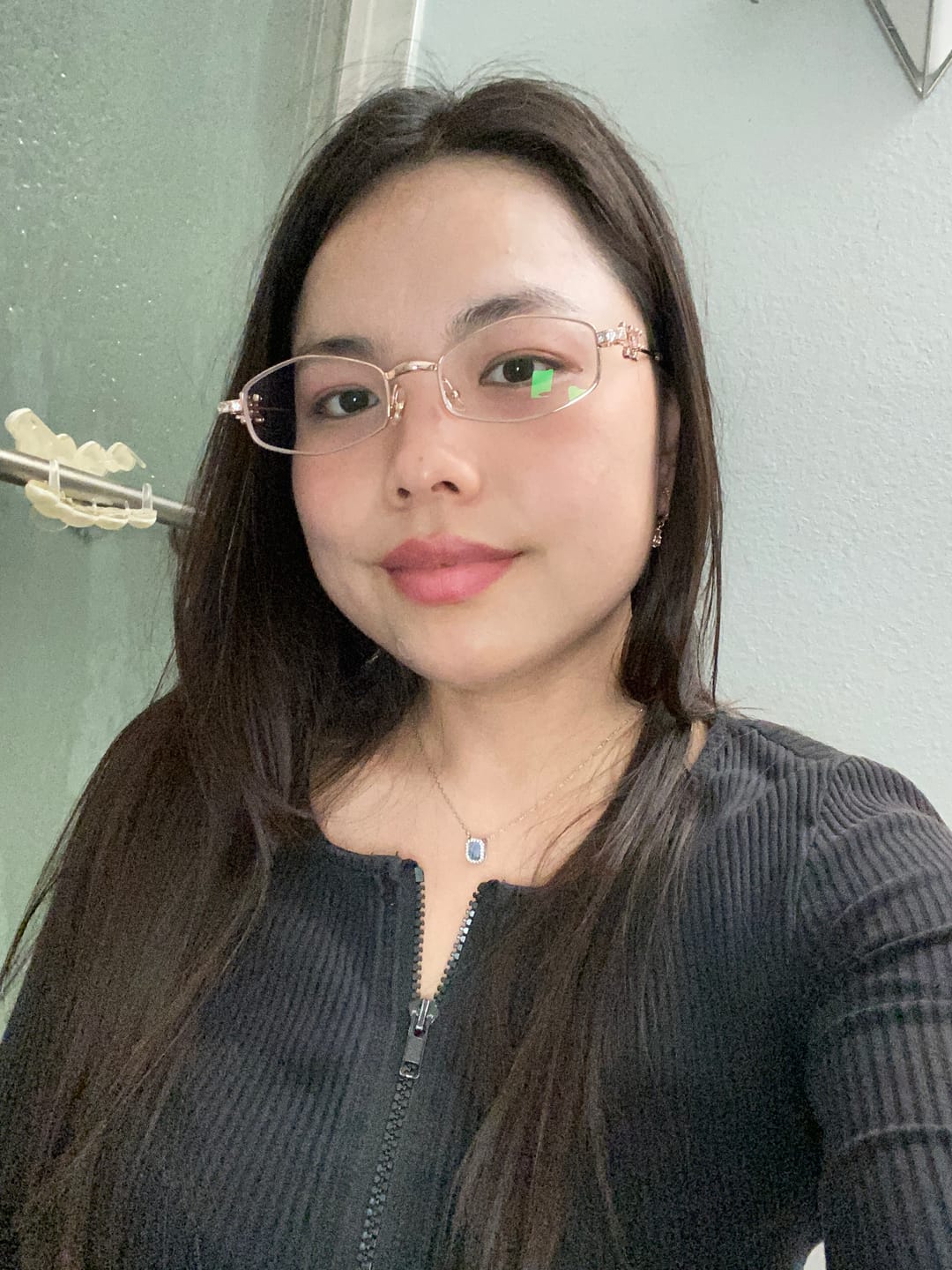 Customer photo review of Ottilie Eyeglasses