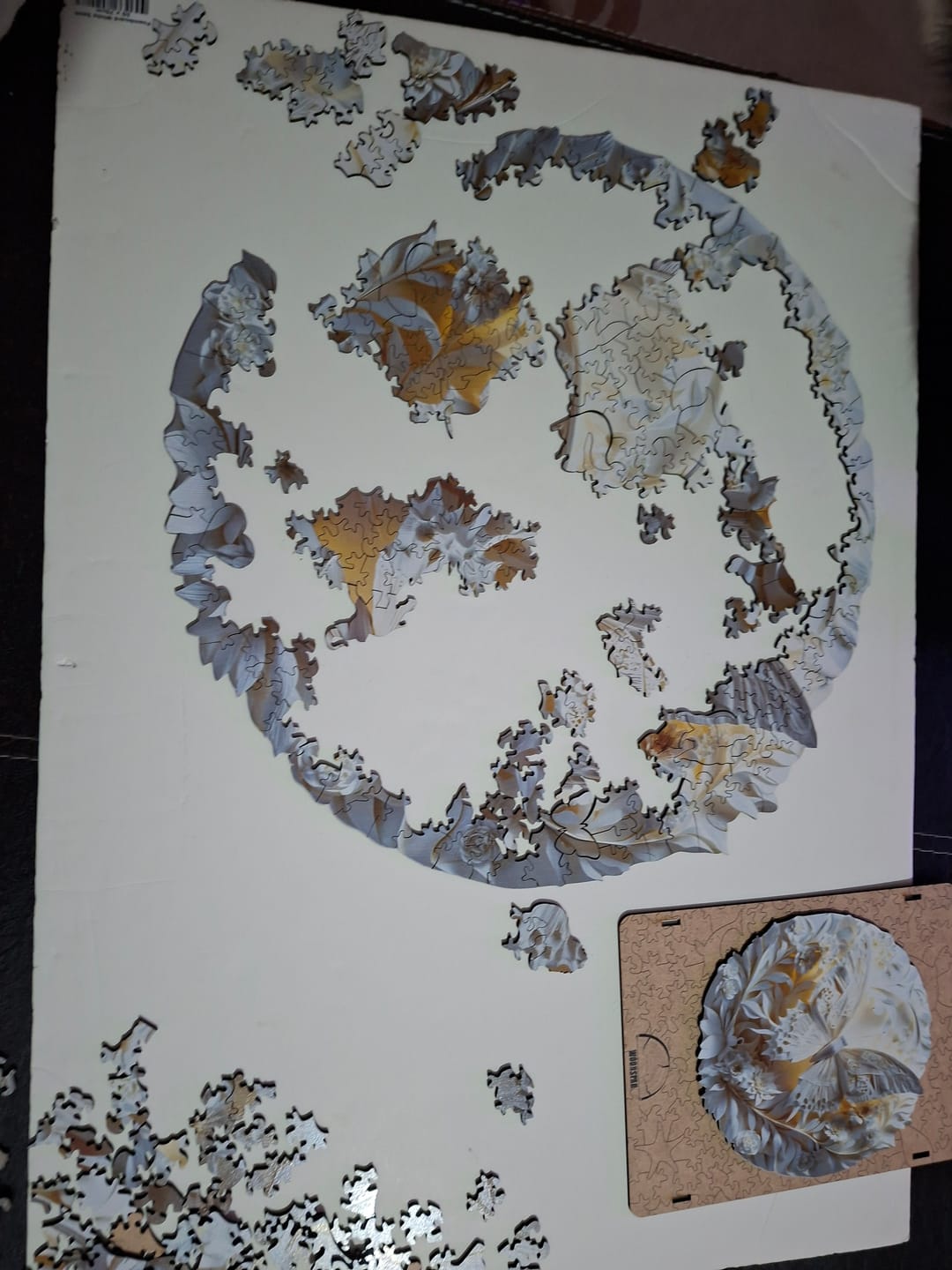 Customer photo review of Papillon - Ahşap Puzzle