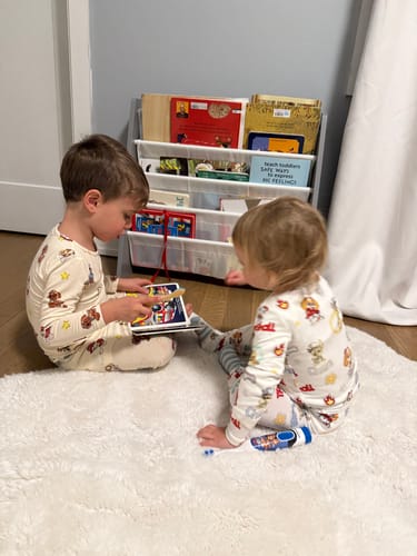 Customer photo review of PAW Patrol: Playful Pups Bamboo Kids Pajamas