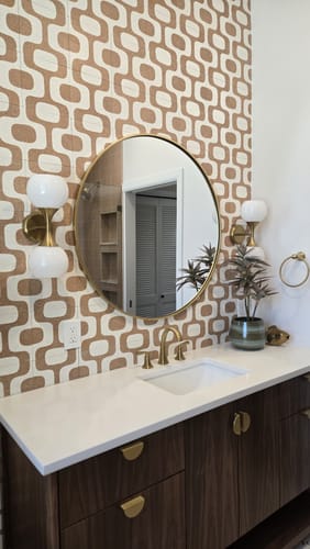 Ipanema Laranja 8 Square Terrazzo Cement Tile