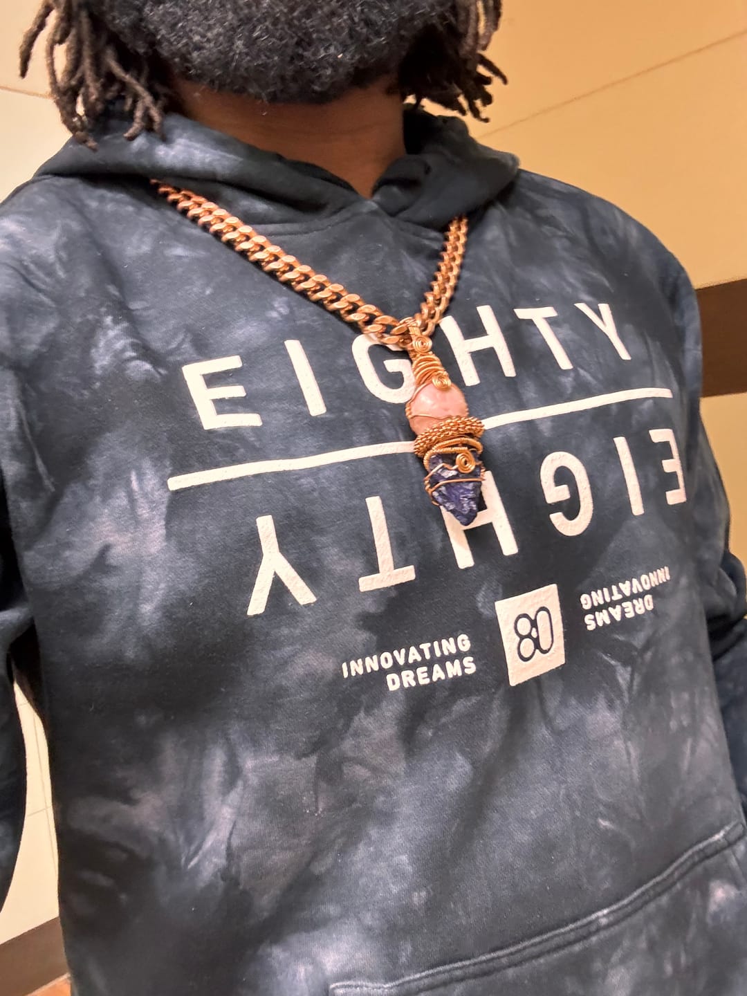 Customer photo review of 80Eighty® TieDye Mirror Hoodie