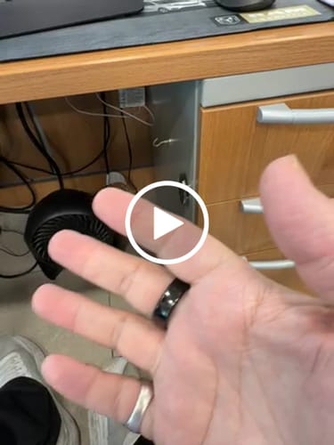 Customer video review of Pulserive Smart Ring, Sleep Tracker, Activity & Fitness Tracker, Blood Pressure& Oxygen Tracker