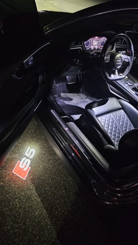 Customer photo review of AUDI DOOR LIGHTS