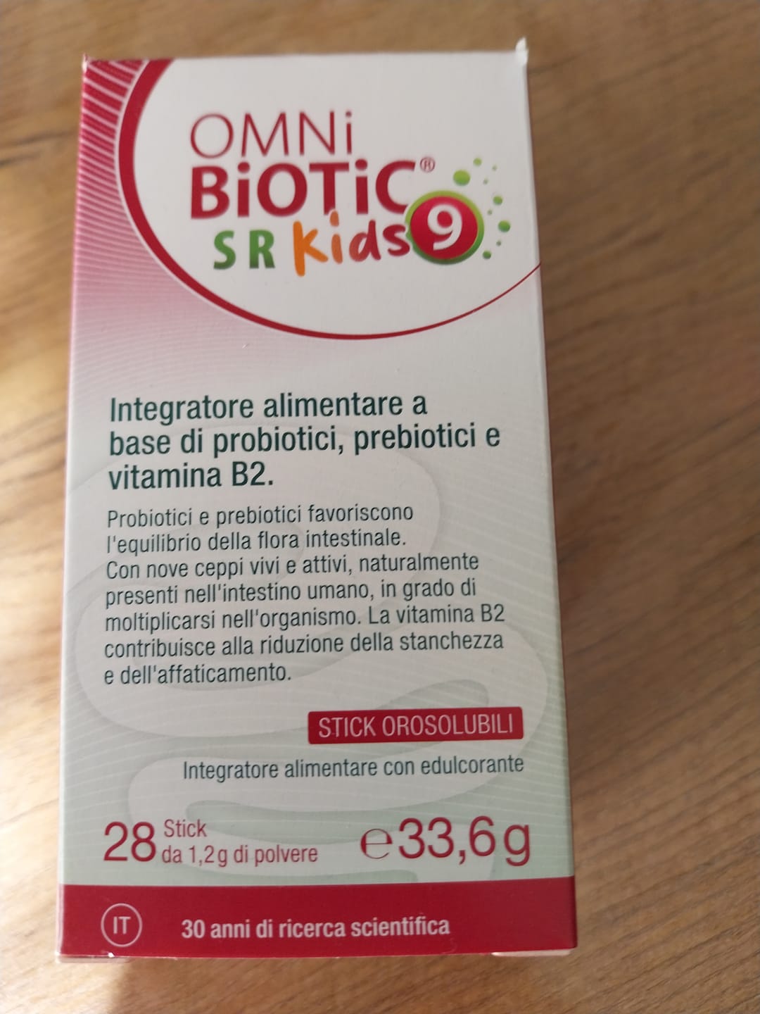 Customer photo review of OMNi-BiOTiC® SR-9 Kids ITA