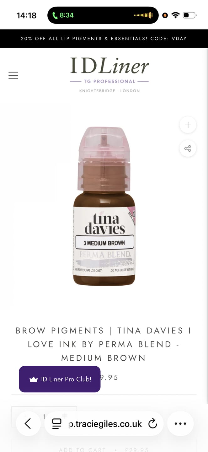 Customer photo review of Perma Blend - Warm Brown 15ml