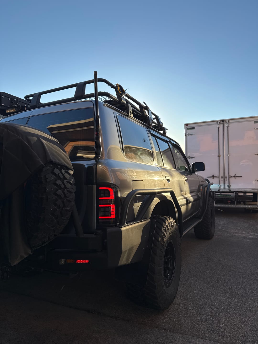 Customer photo review of Nissan Gu Patrol Series 1 - 3 1998 - 2004 LED Tail Lights