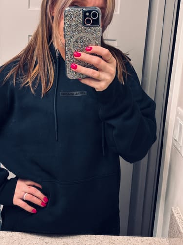 Customer photo review of Fleece Hoodie