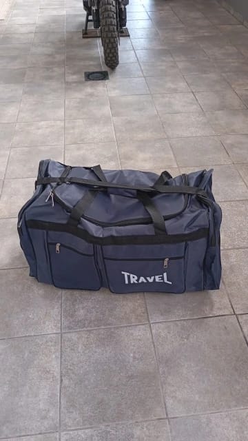 Customer photo review of Grand Sac de Voyage 80 Litres