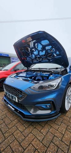 Customer photo review of Proform Under Bonnet Finishing Plate Set - Mk4 Focus