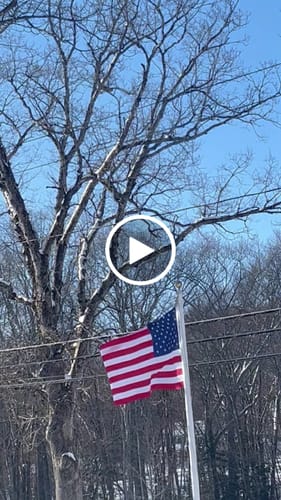 Customer video review of 4' x 6' American Flag