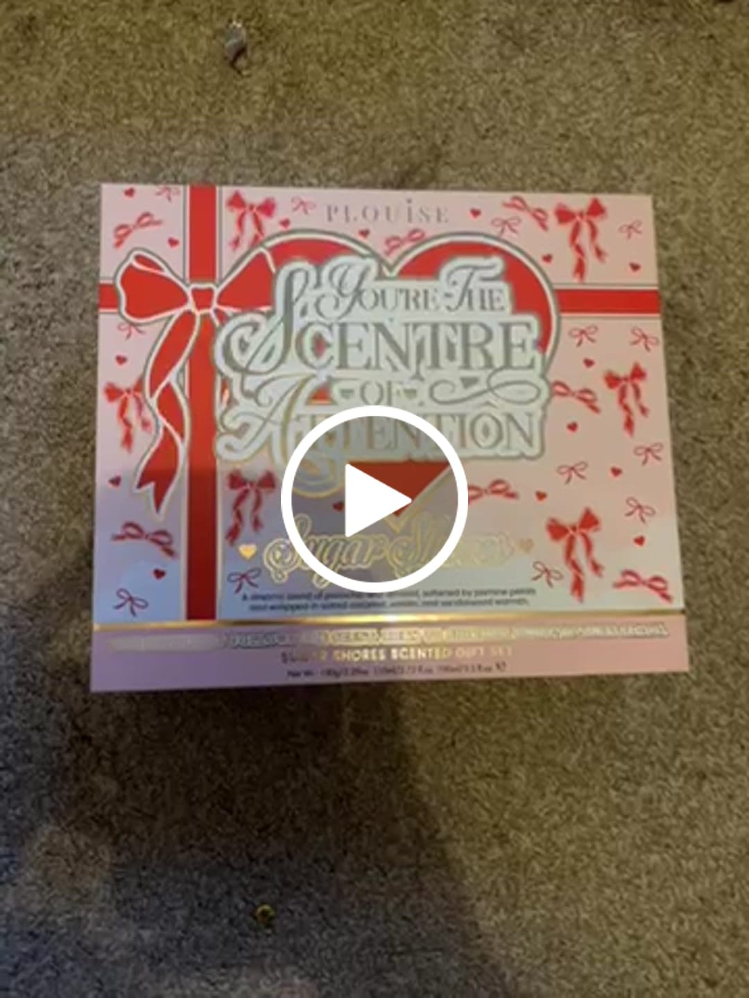 Customer video review of P.Louise You're The Scentre Of Attention Body Gift Set