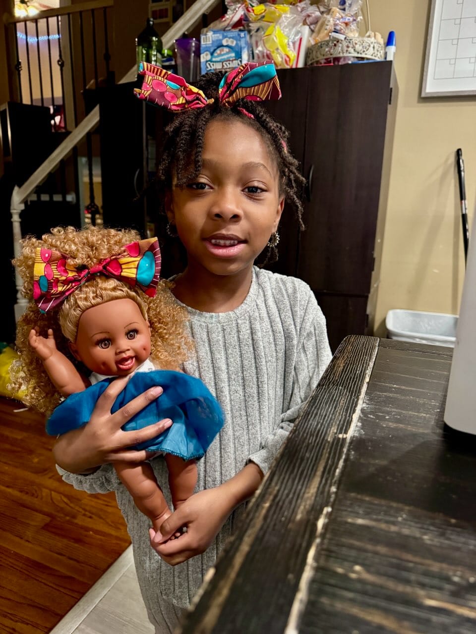 Customer photo review of Curly Caramelly